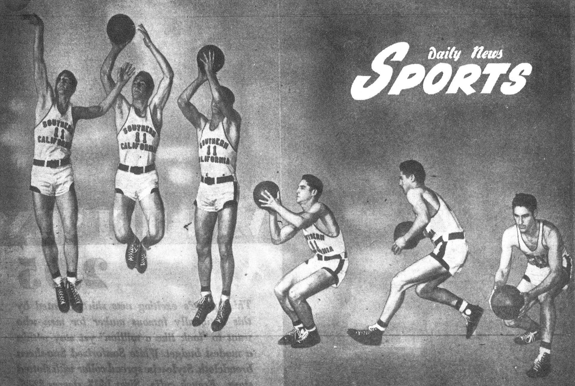 A jump shot in basketball